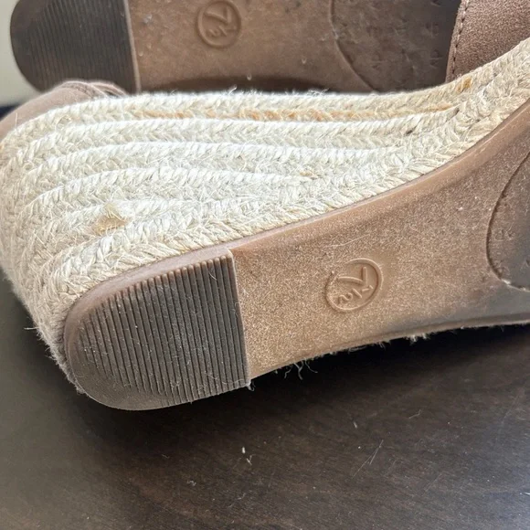 Target Tan Espadrille Lace-Up Shoes - Picture 7 of 7